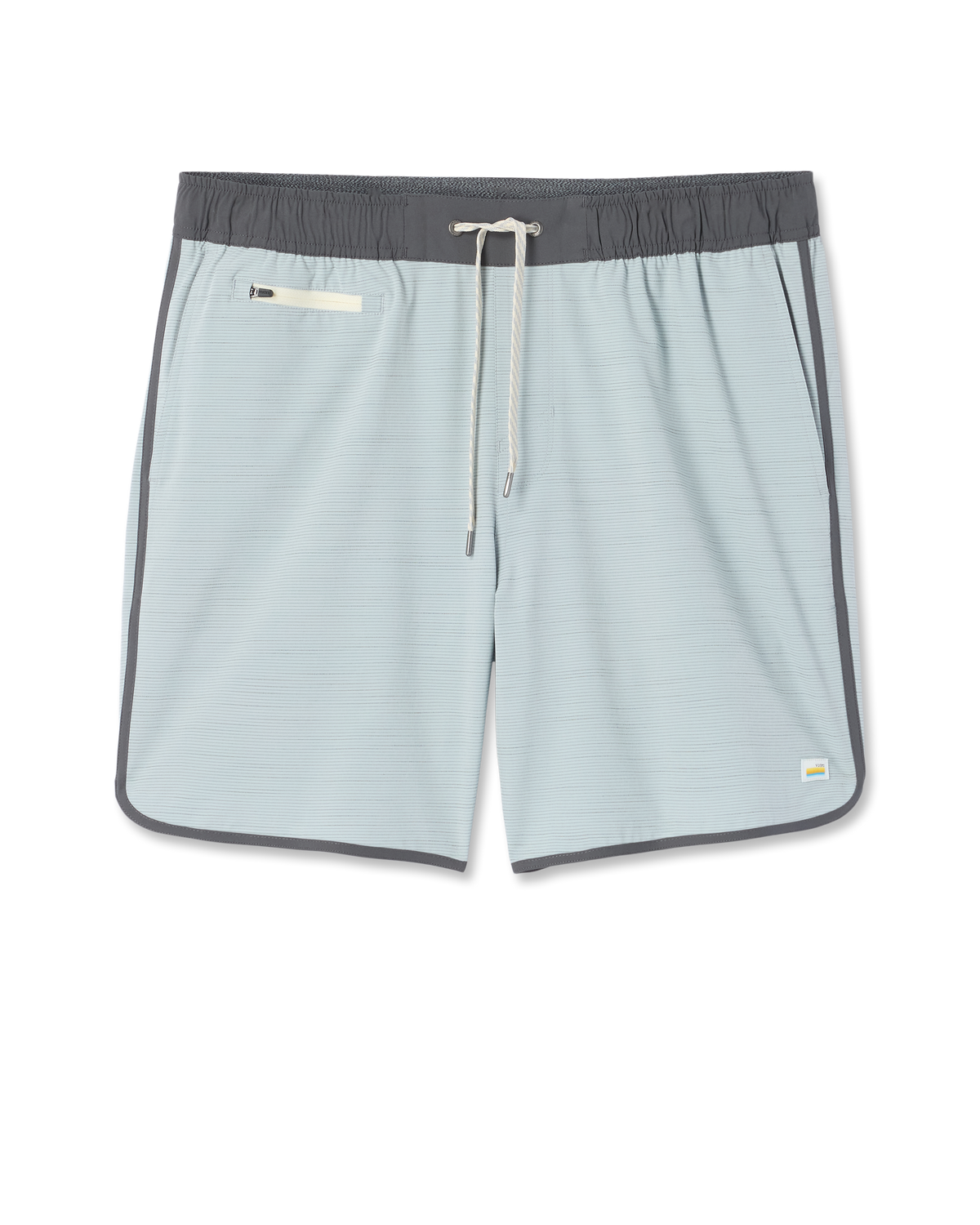 Banks Short Unlined 7" | Blue Haze Slub Stripe