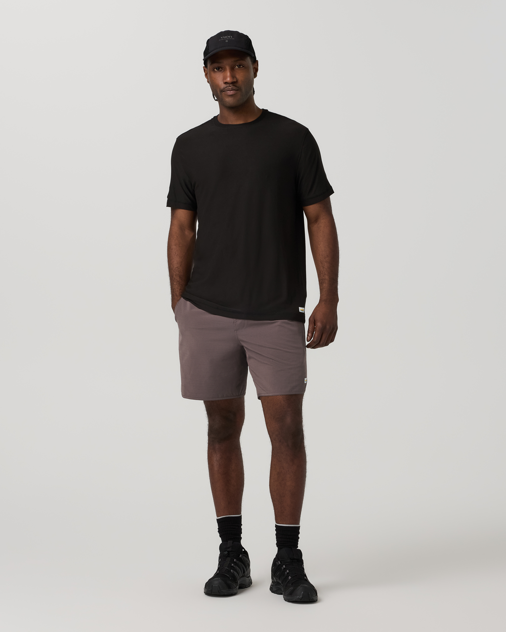 Banks Short Unlined 7" | Timber Slub Stripe