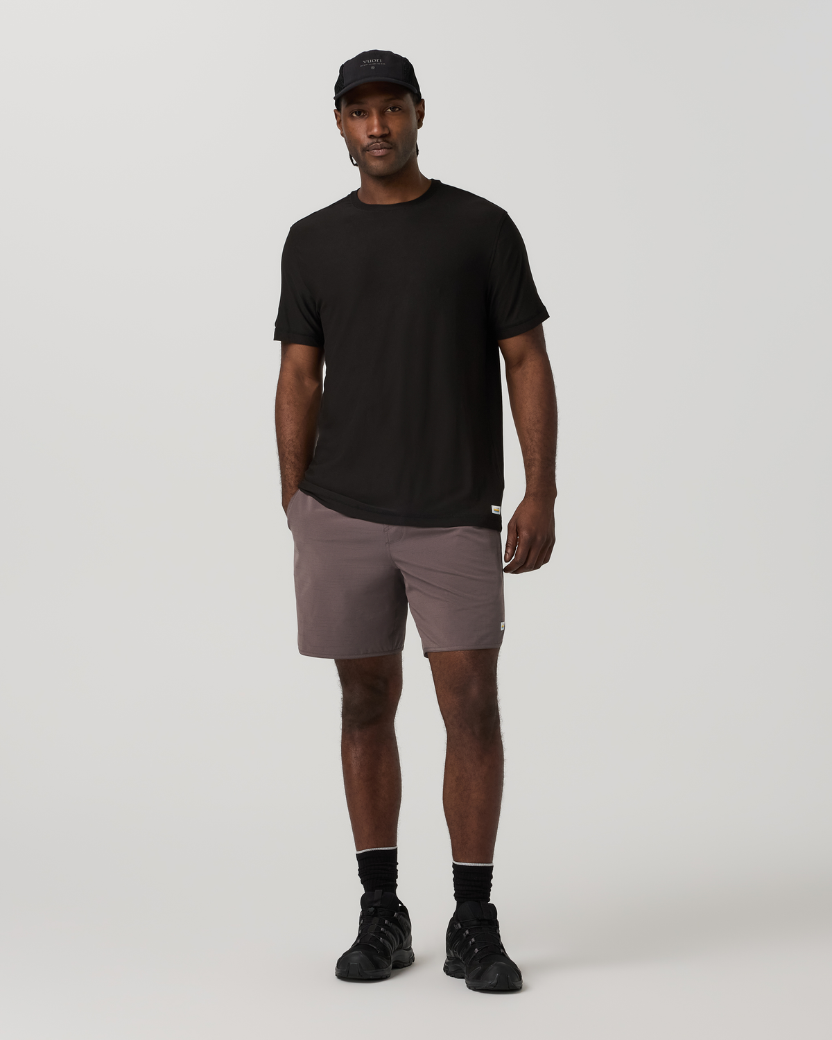 Banks Short Unlined 7" | Timber Slub Stripe