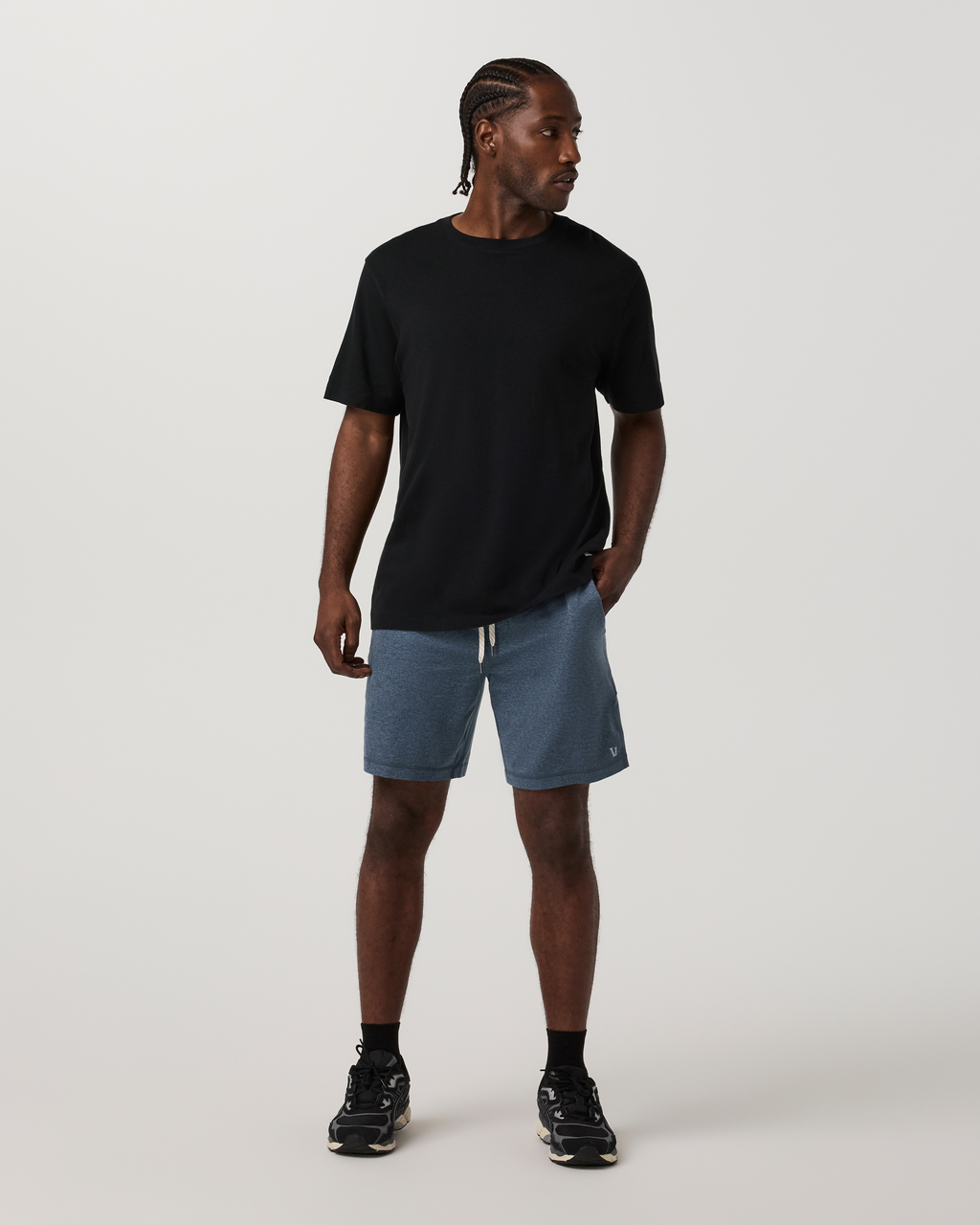 Ponto Performance Short 7" | Bay Blue Heather