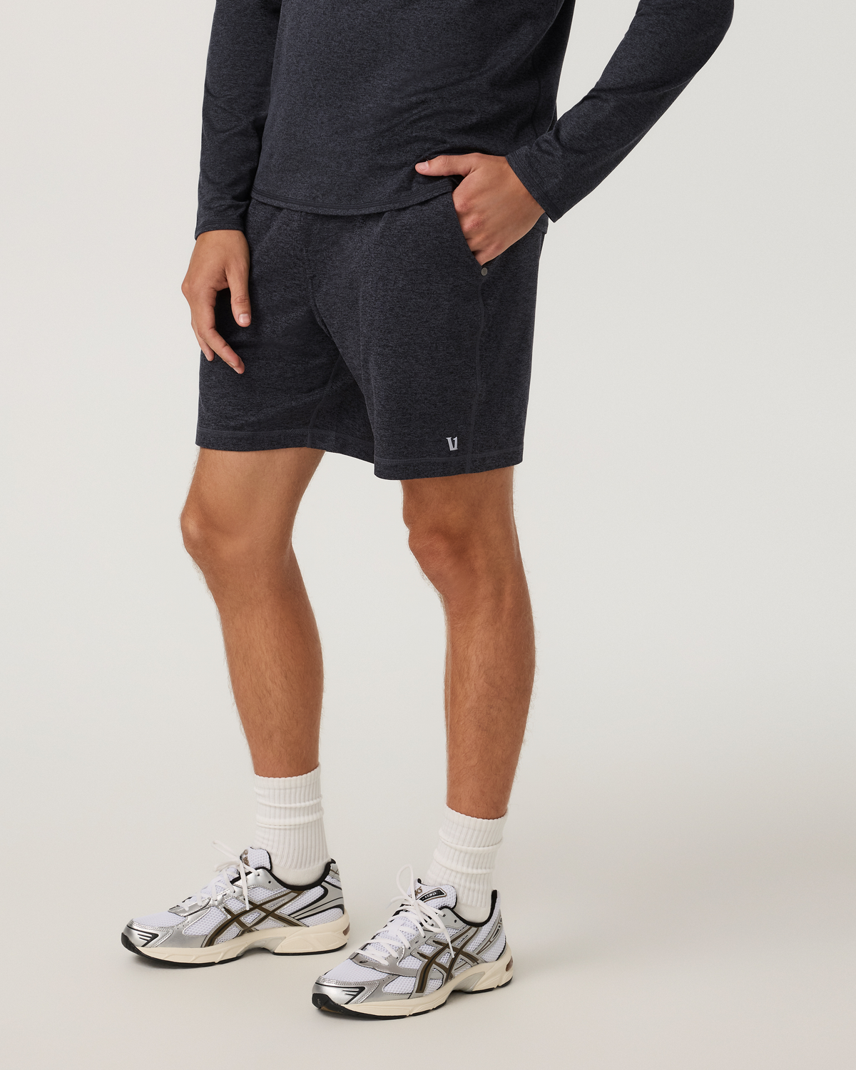 Ponto Performance Short 7" | Charcoal Heather