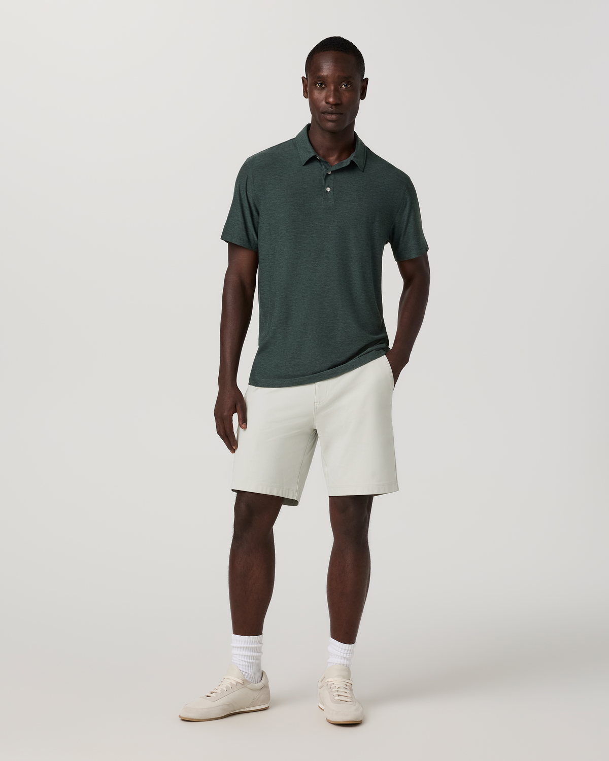 Vuori Meta™ Short 8" | Winter Grey