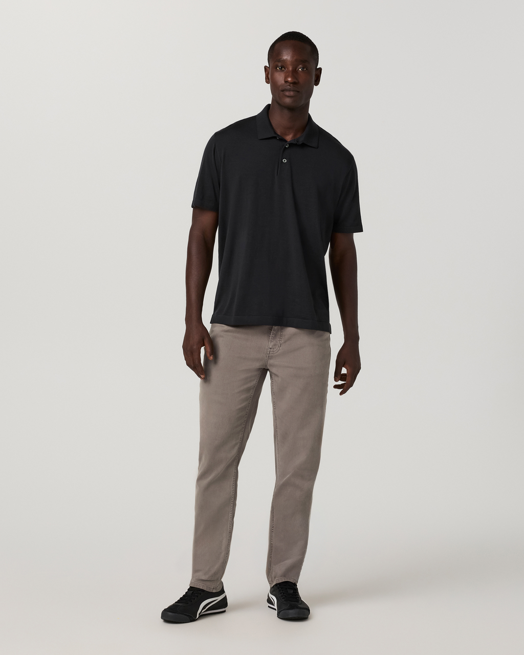 Benton Stretch Twill Pant Athletic Slim Fit 30" | Smokey Taupe