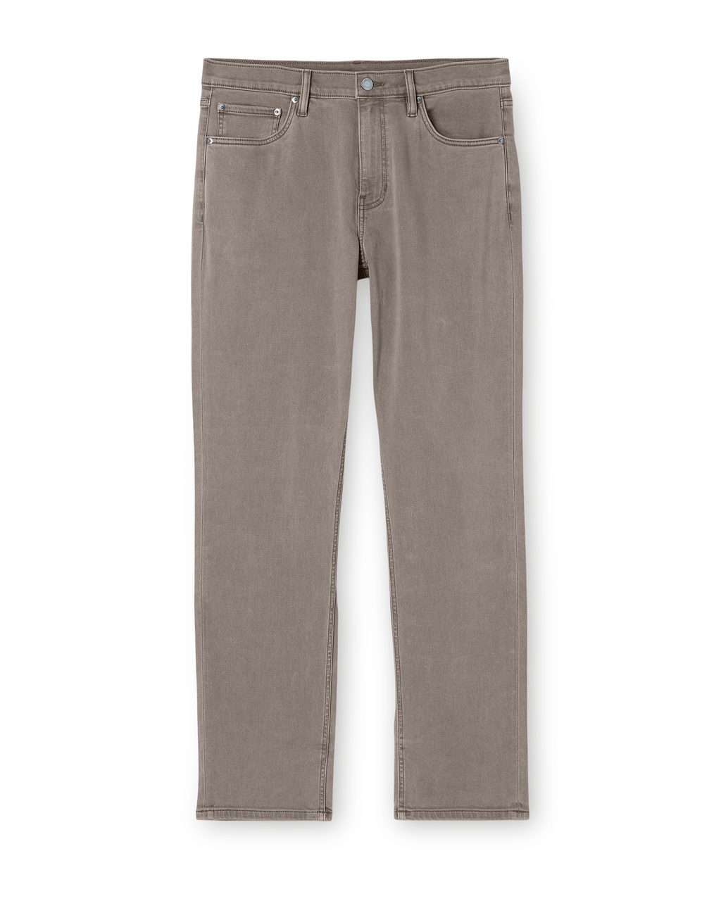 Benton Stretch Twill Pant Athletic Slim Fit 30" | Smokey Taupe