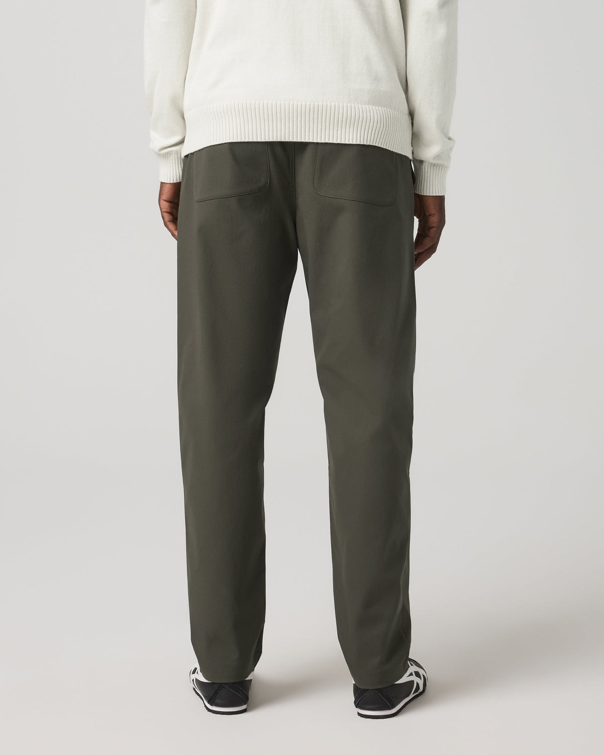 Cascade Elastic Waist Trouser Classic Fit 30" | Dark Oregano