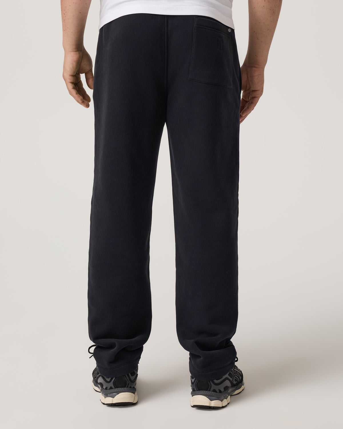 Seaside Straight Leg Sweatpant 30” | Black