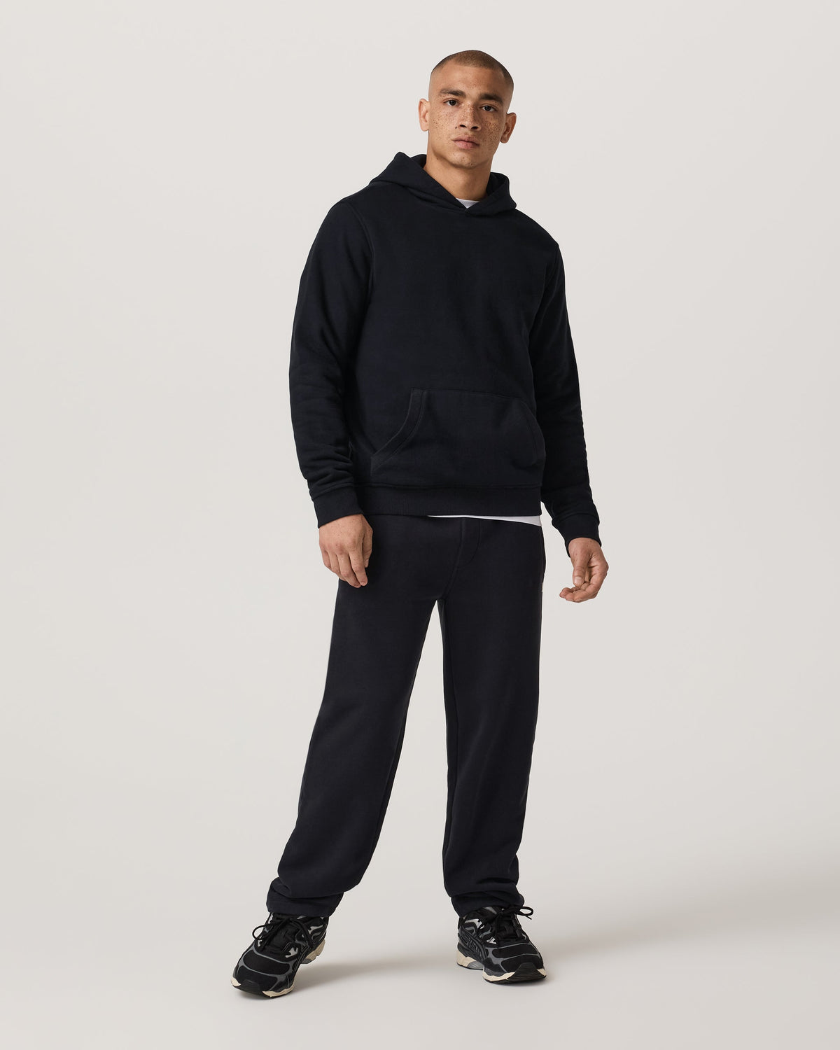 Seaside Straight Leg Sweatpant 30” | Black