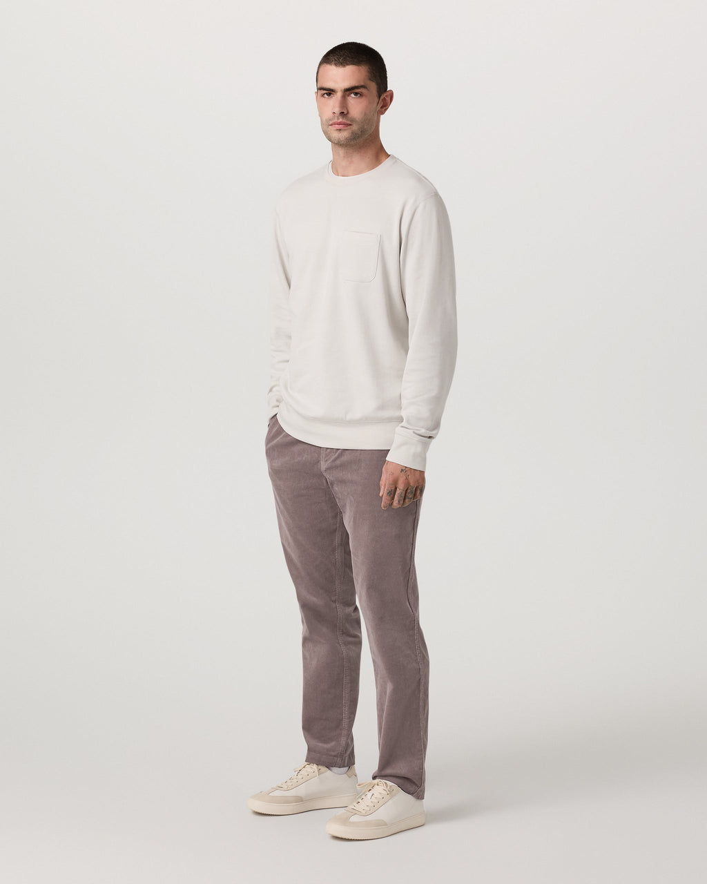 Optimist Elastic Waist Pant Classic Fit 30" | Huckleberry