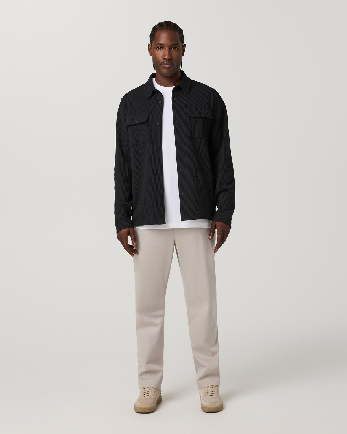 Vuori Meta™ Cotton Pant Classic Fit 32" | Dark Salt