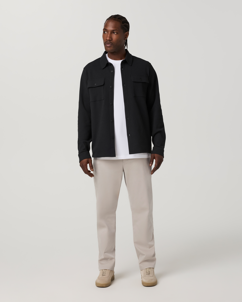 Vuori Meta™ Cotton Pant Classic Fit 32" | Dark Salt