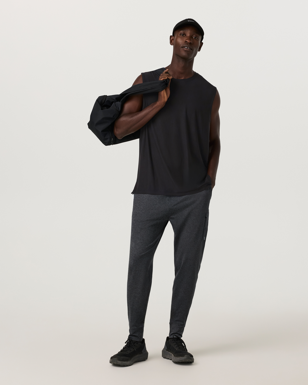 Sunday Performance Jogger - Long | Charcoal Heather