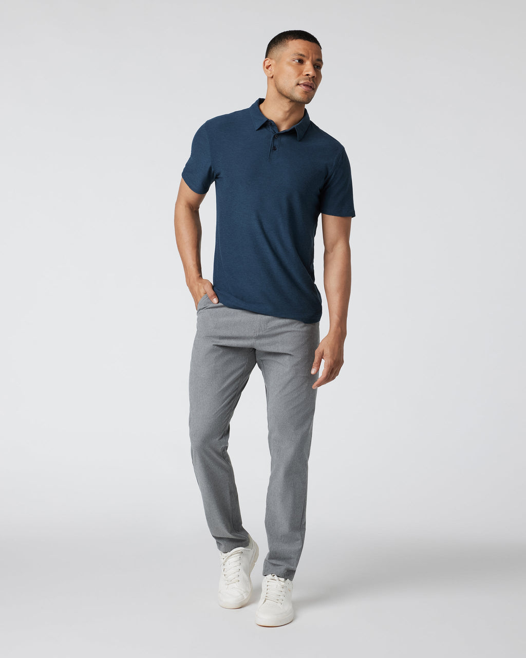 Aim Pant 30" | Concrete