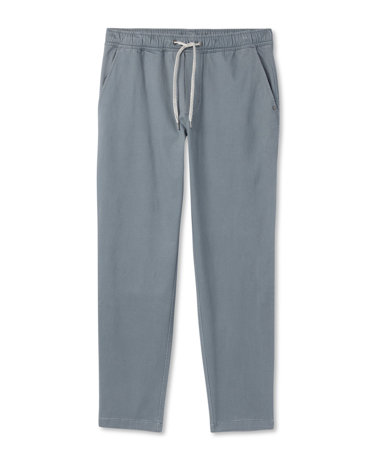 Fletcher Elastic Waist Pant Athletic Slim Fit 30" | Dusty Blue
