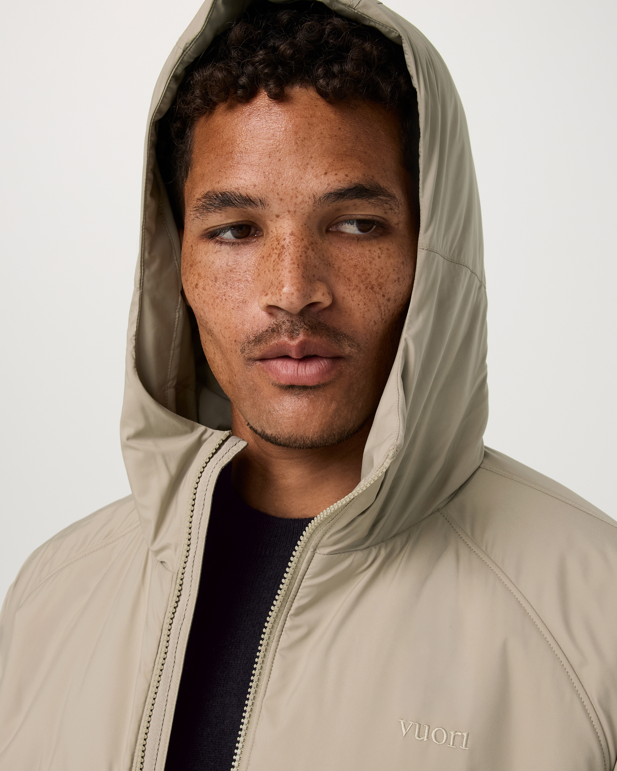 Echo Hooded Jacket | Truffle