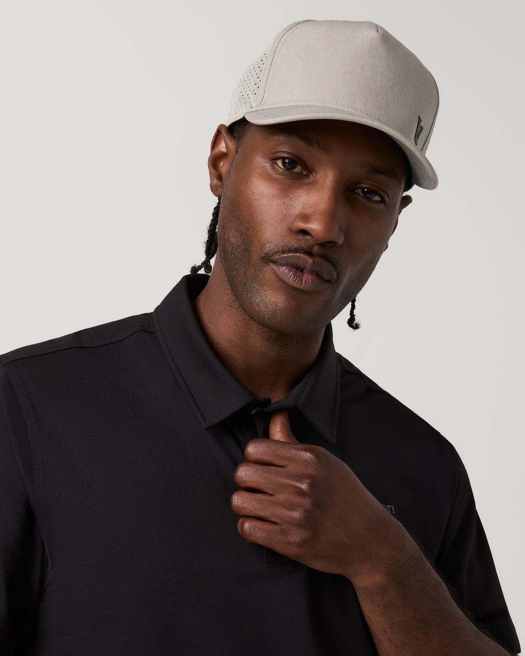V1 Water Tech Hat | Light Heather Grey