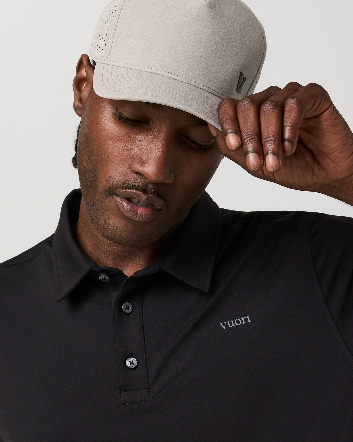 V1 Water Tech Hat | Light Heather Grey