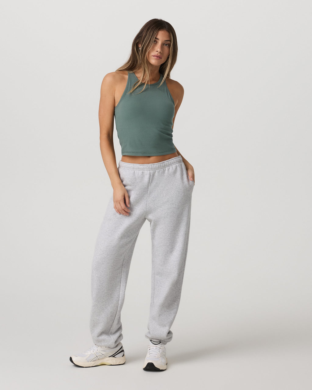 Pose Plyo Tank | Agate Green