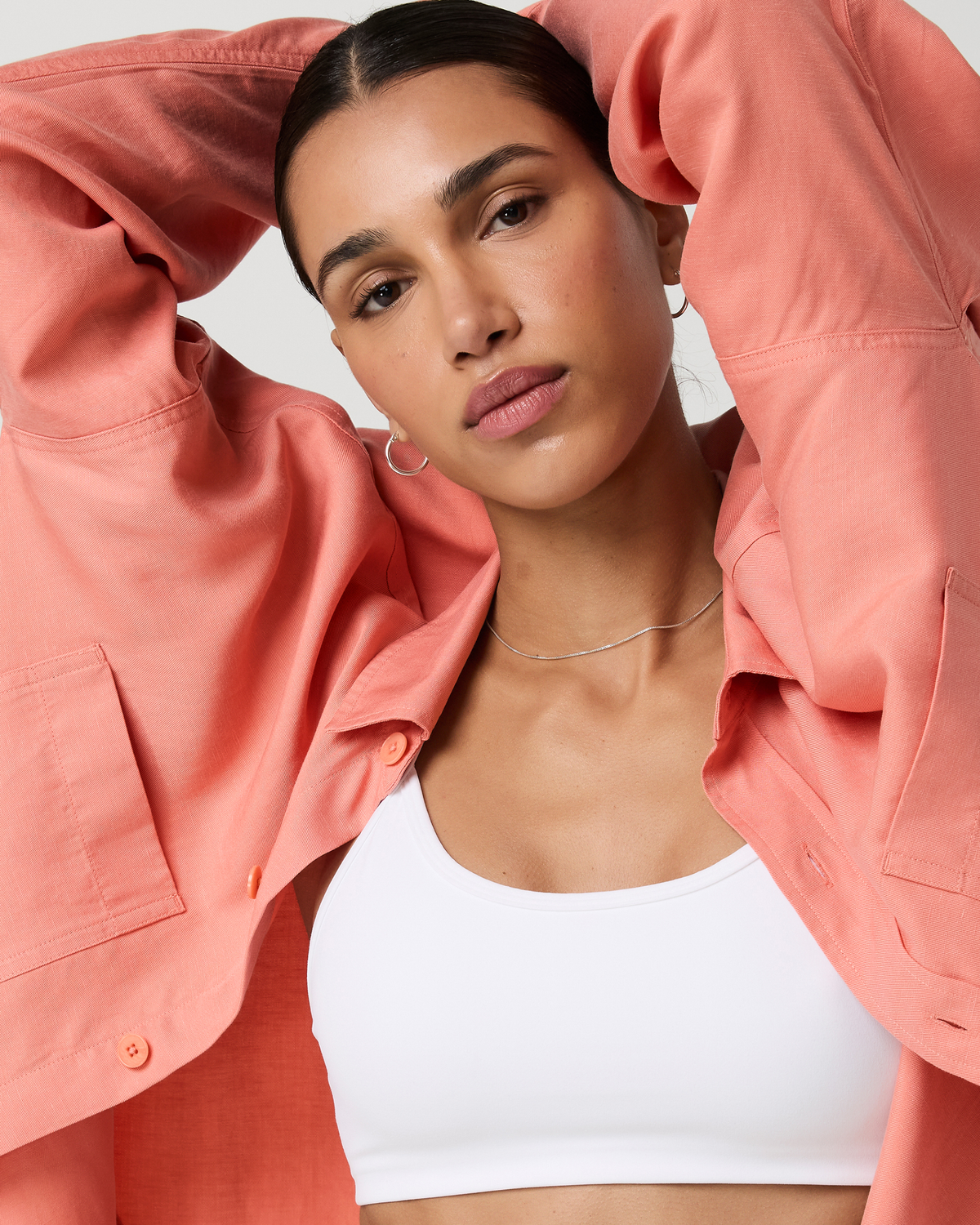 Trestles Twill Button Up | Sun Stone