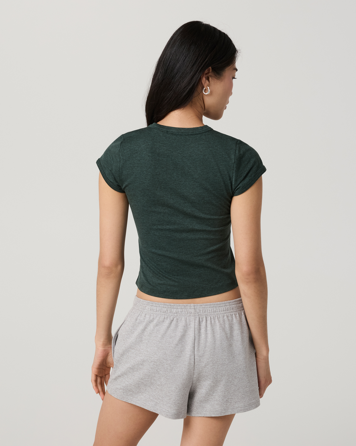 Halo Baby Tee | Hemlock Heather