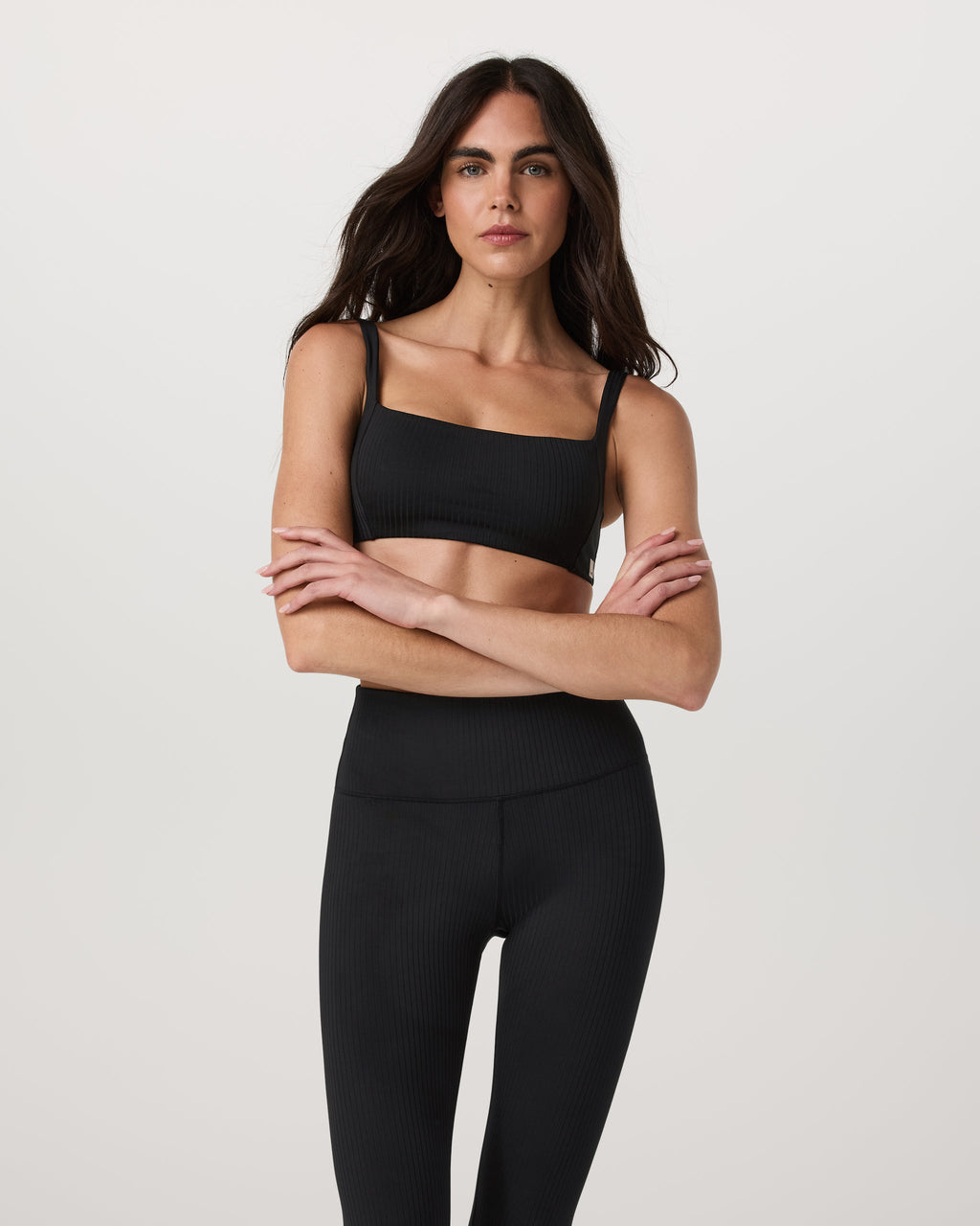 Inversion Rib Bra | Black