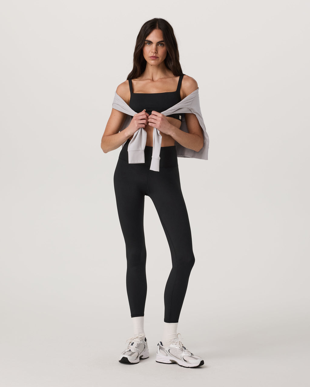 Inversion Rib Bra | Black