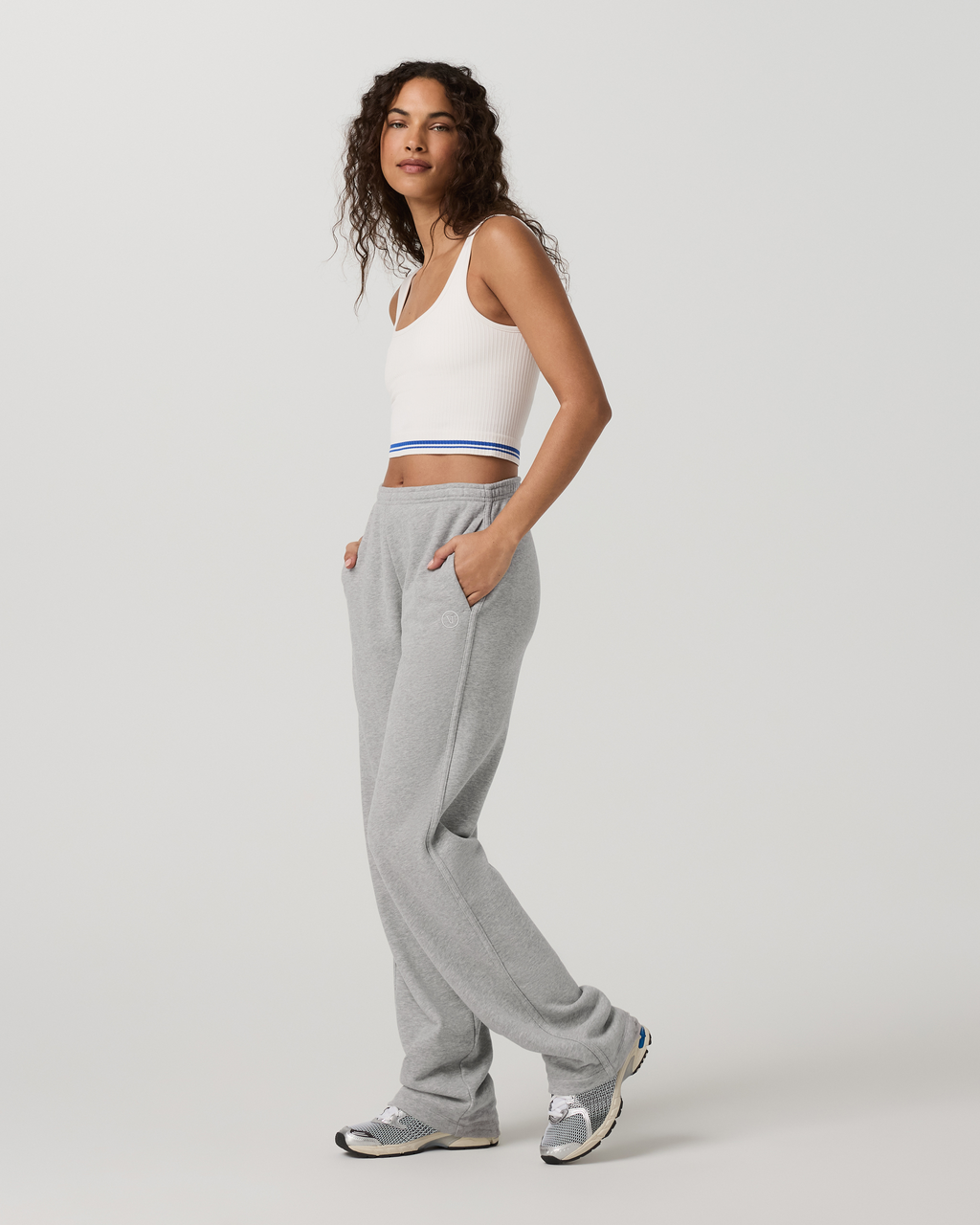Seamless Euphoric Tank | White