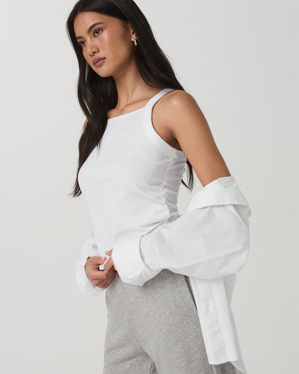 Pose Cooper Tank | White