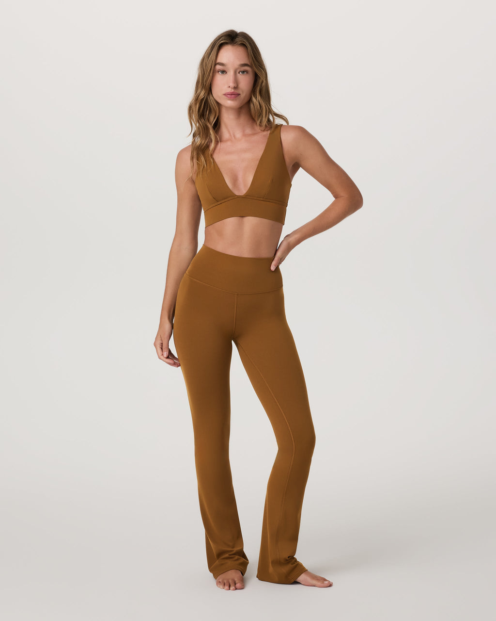 Vuori AllTheFeels™ Triangle Bra | Rum