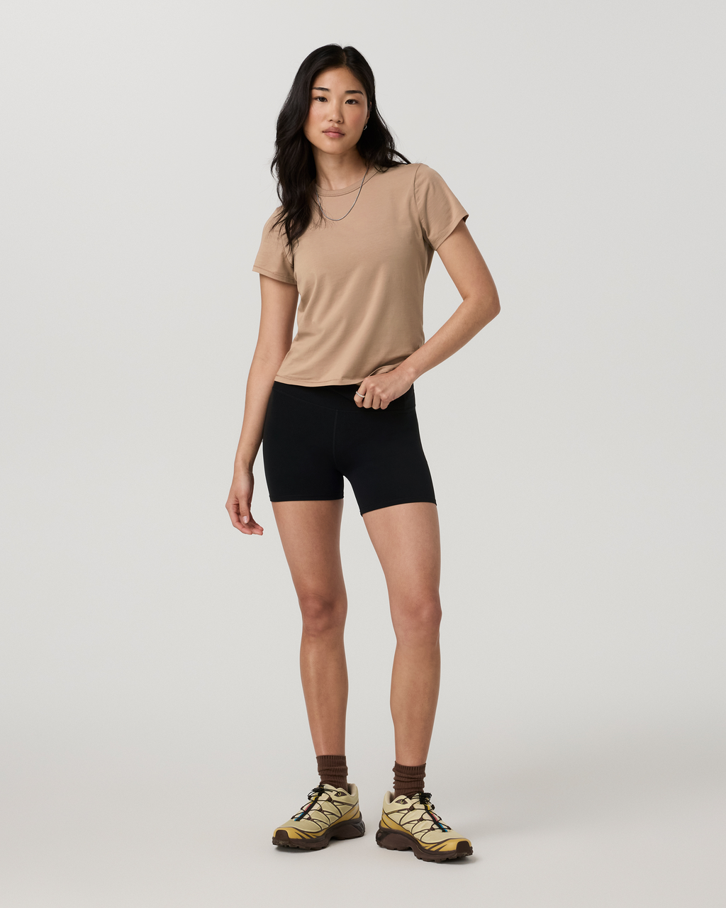 Short Sleeve Feather Classic Tee | Goldenrod