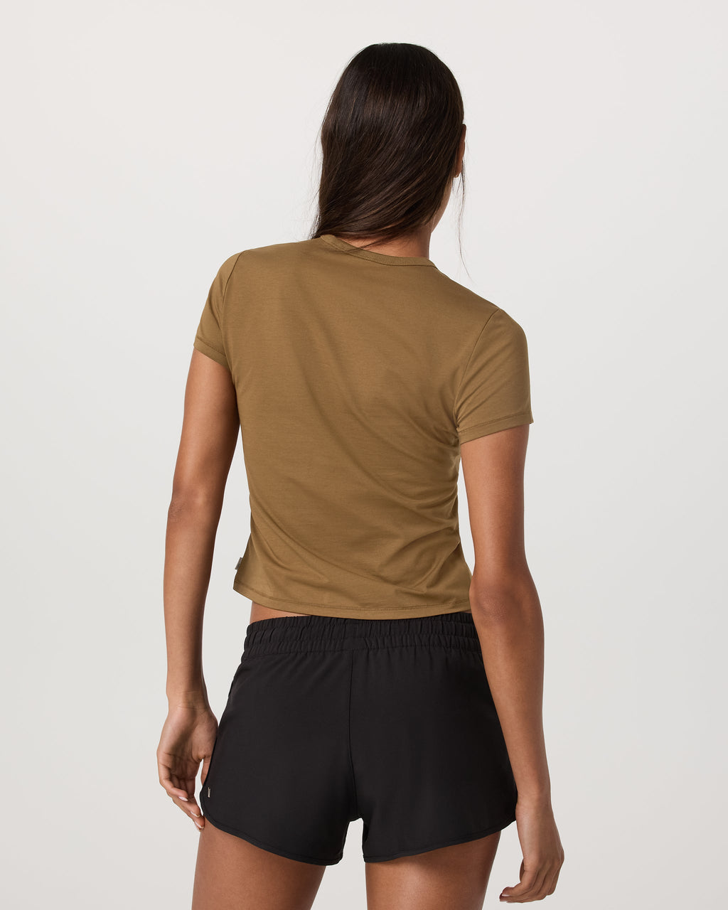 Short Sleeve Feather Classic Tee | Rum
