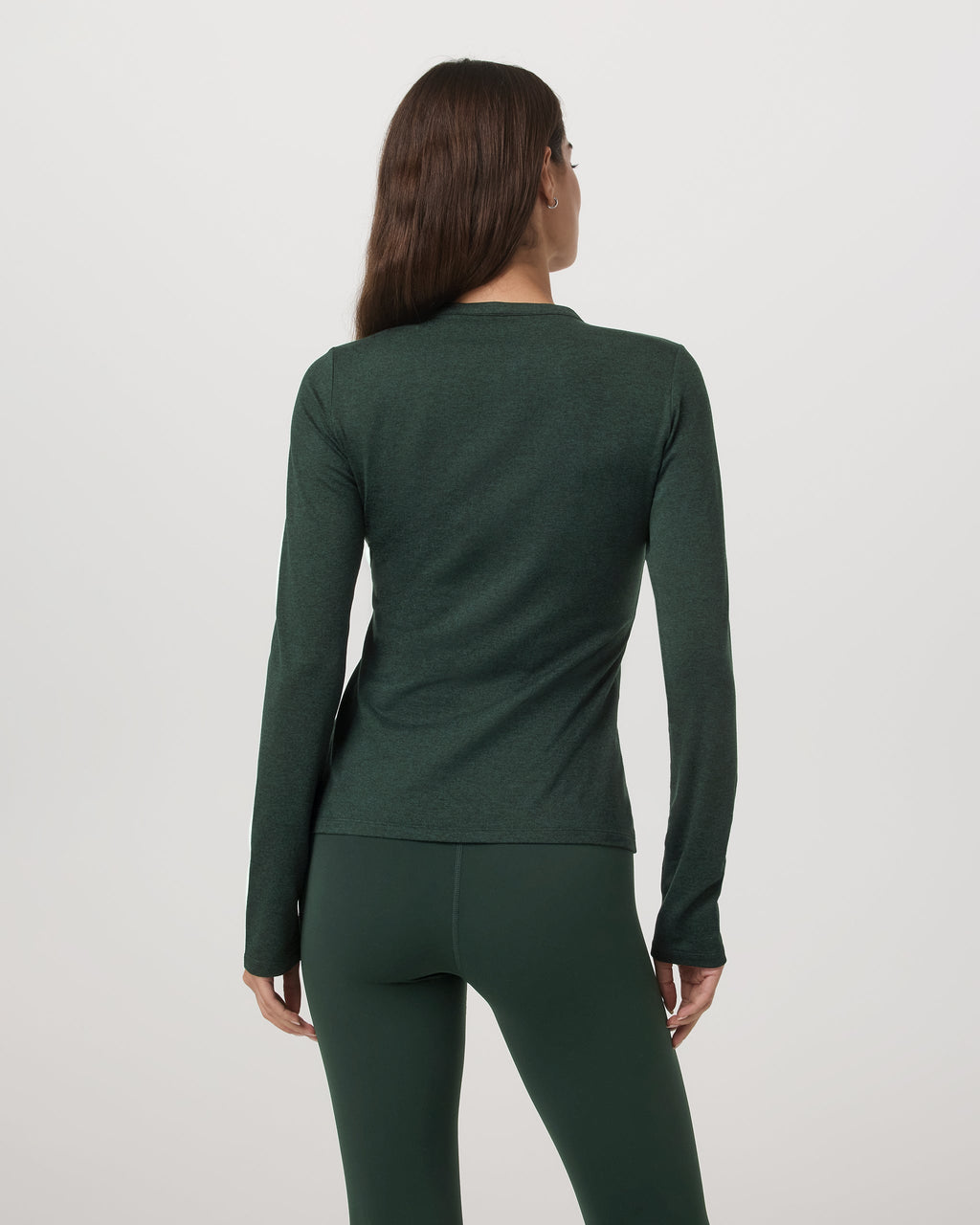 Long Sleeve Halo Snap Cardigan | Evergreen Heather