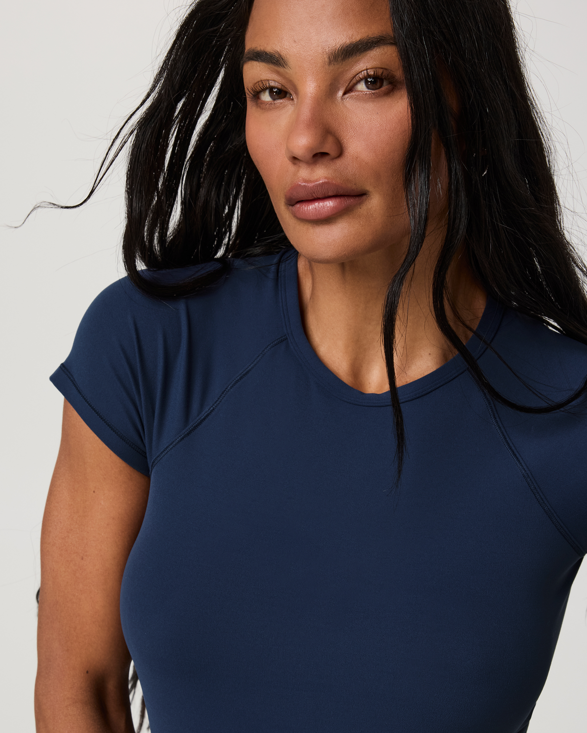 Vuori AllTheFeels™ Short Sleeve Essential Tee | Blue Coast