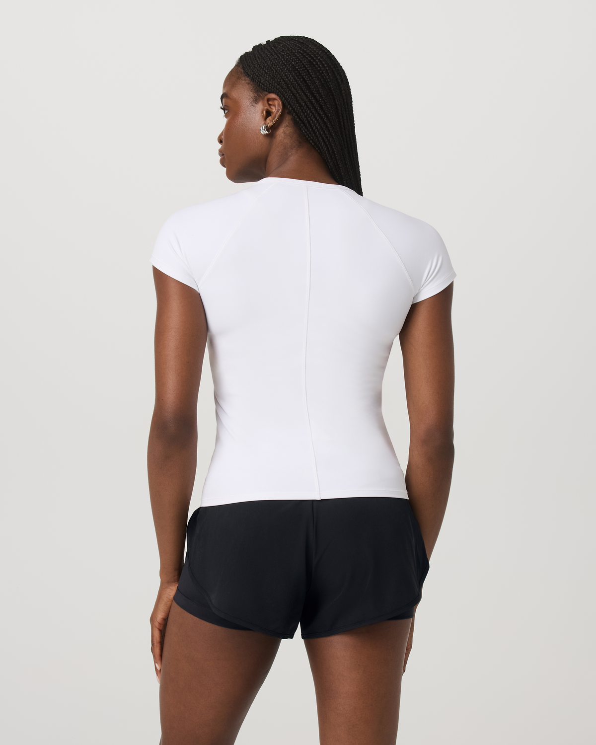 Vuori AllTheFeels™ Short Sleeve Essential Tee | White