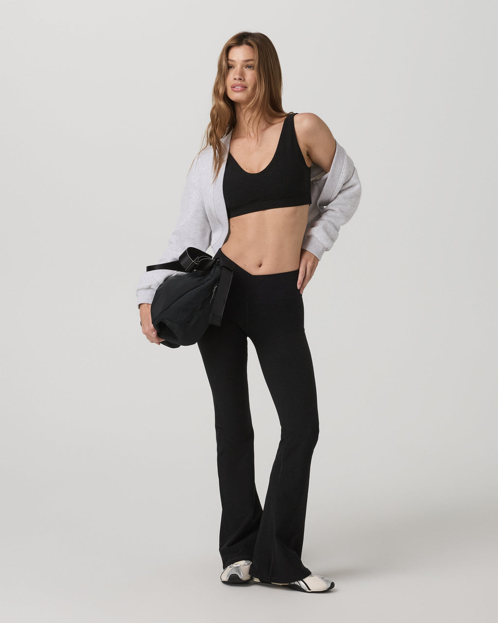 Elevation Rhythm Bra | Black Heather