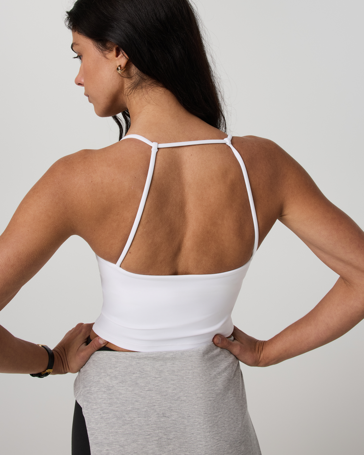 Vuori AllTheFeels™ Strappy Back Tank | White