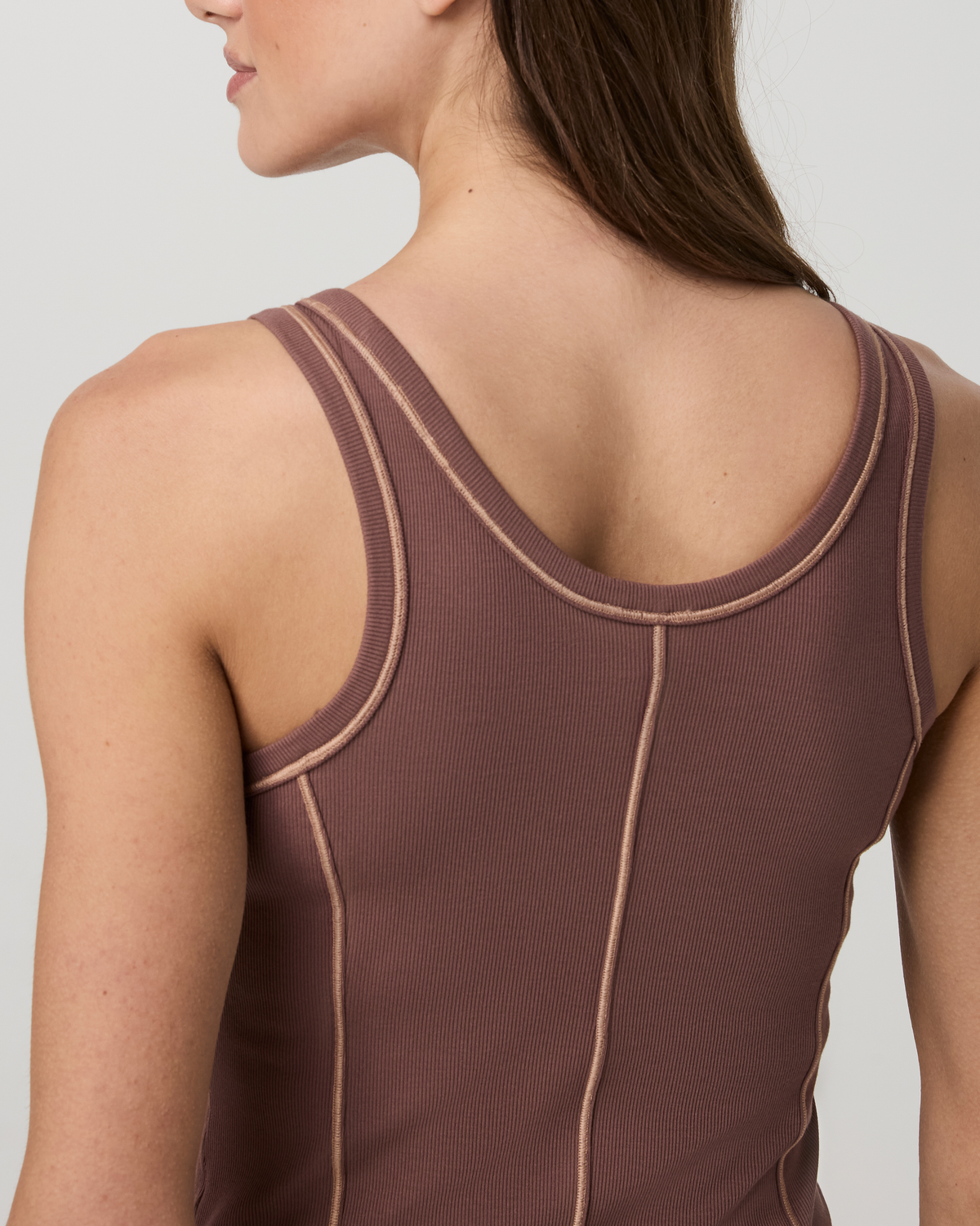Pose Seams Tank | Sable
