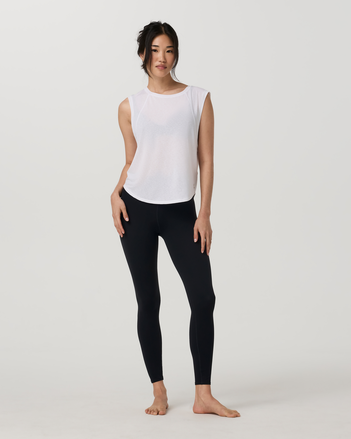 Westerlies Muscle Tank | White