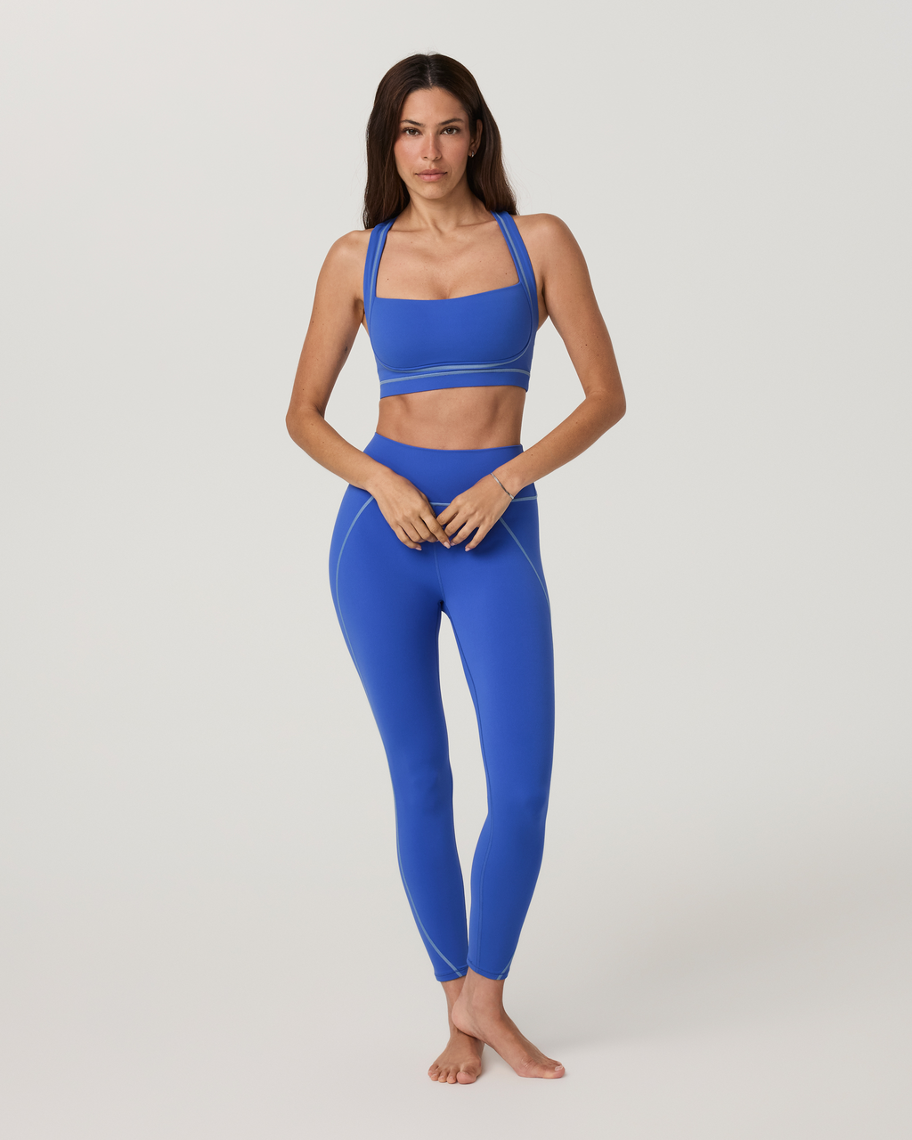 Vuori AllTheFeels™ Linework Bra | Electric Blue