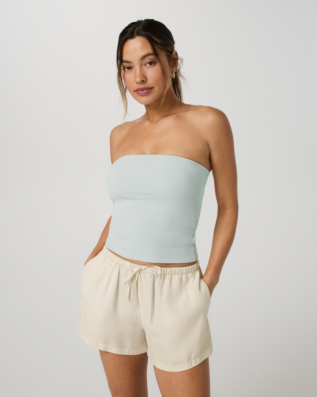 Pose Tube Top | Storm Blue