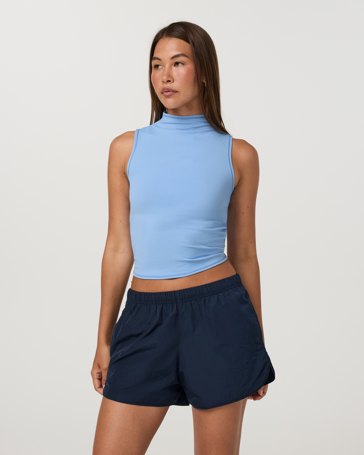 Daily Muscle Tank | Light Oasis Blue