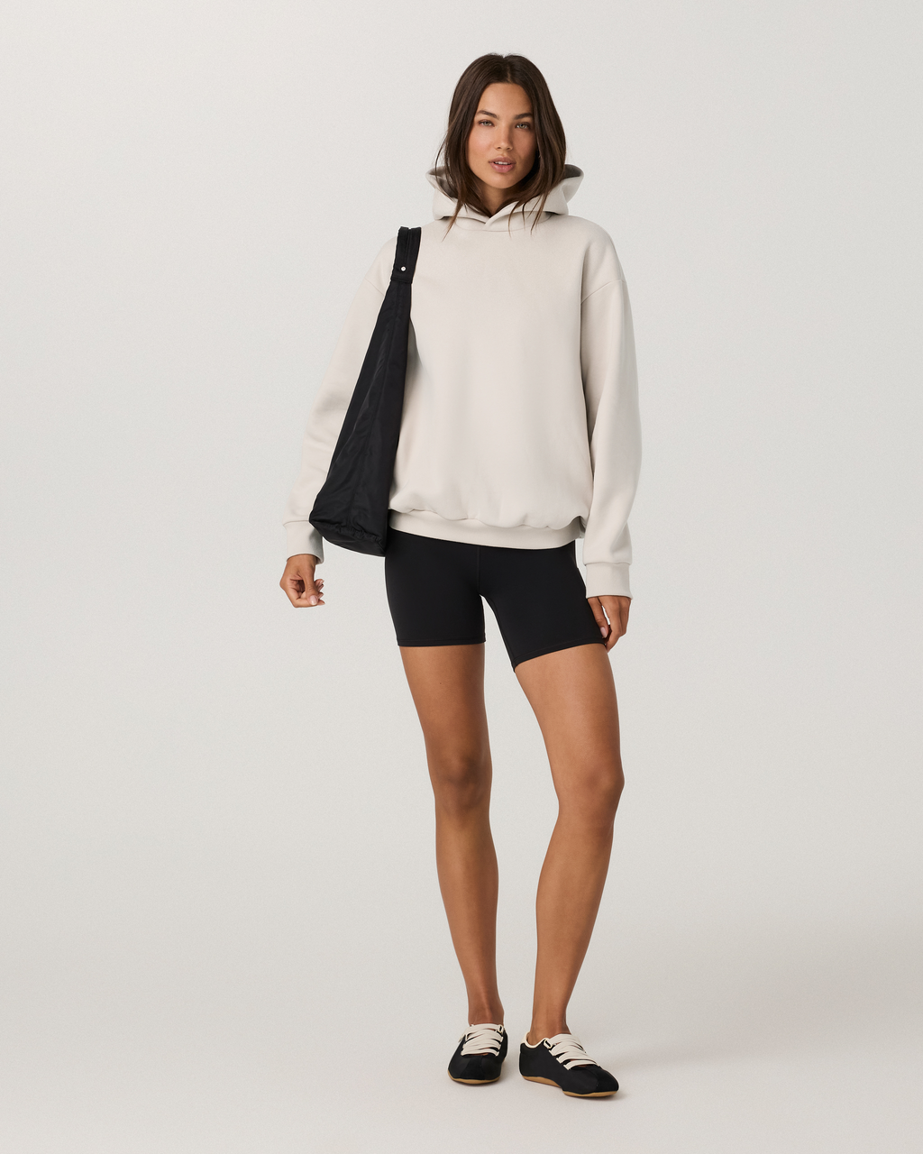 Restore Oversized Hoodie | Ecru Tonal