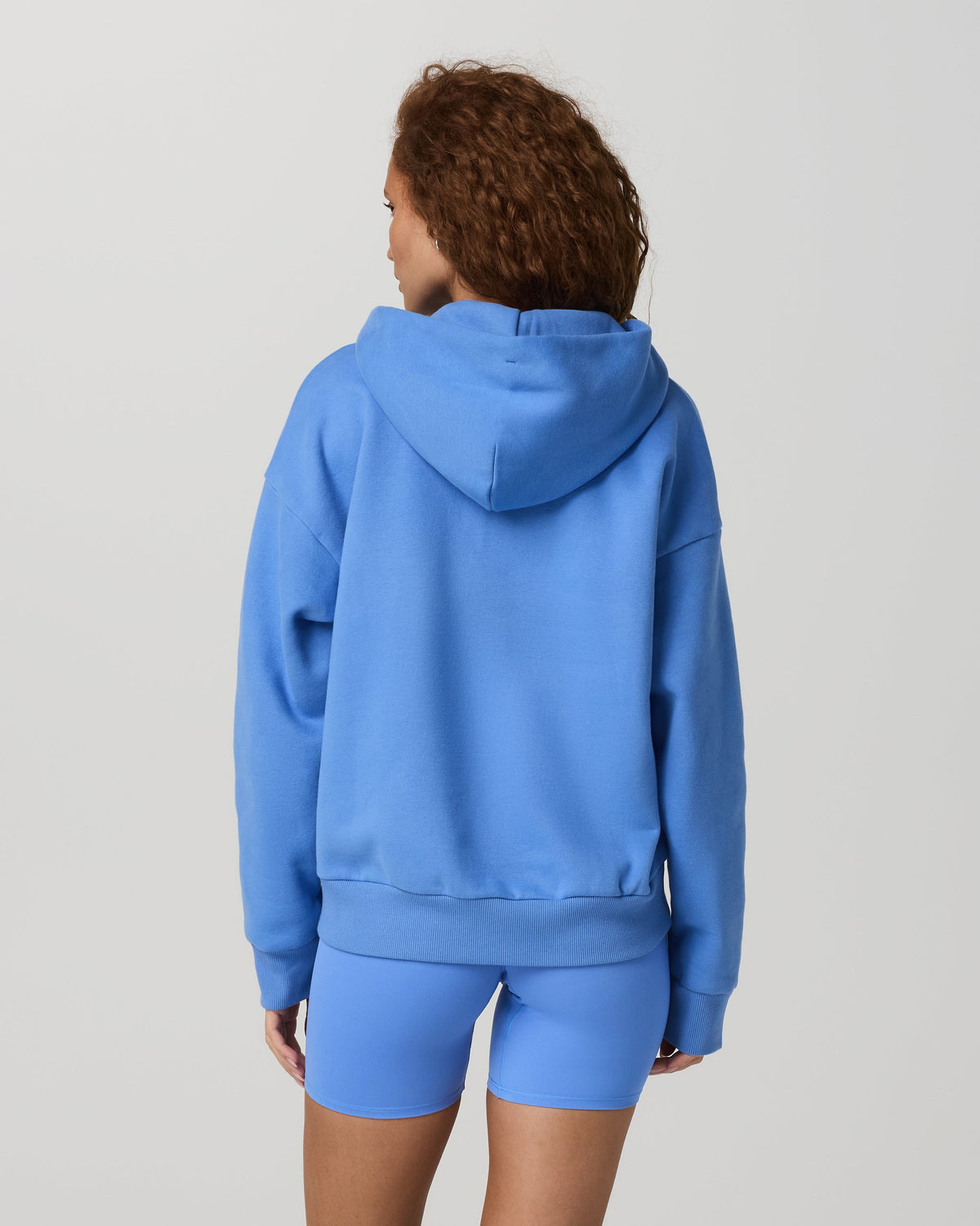 Restore Full Zip Hoodie | Riviera Blue