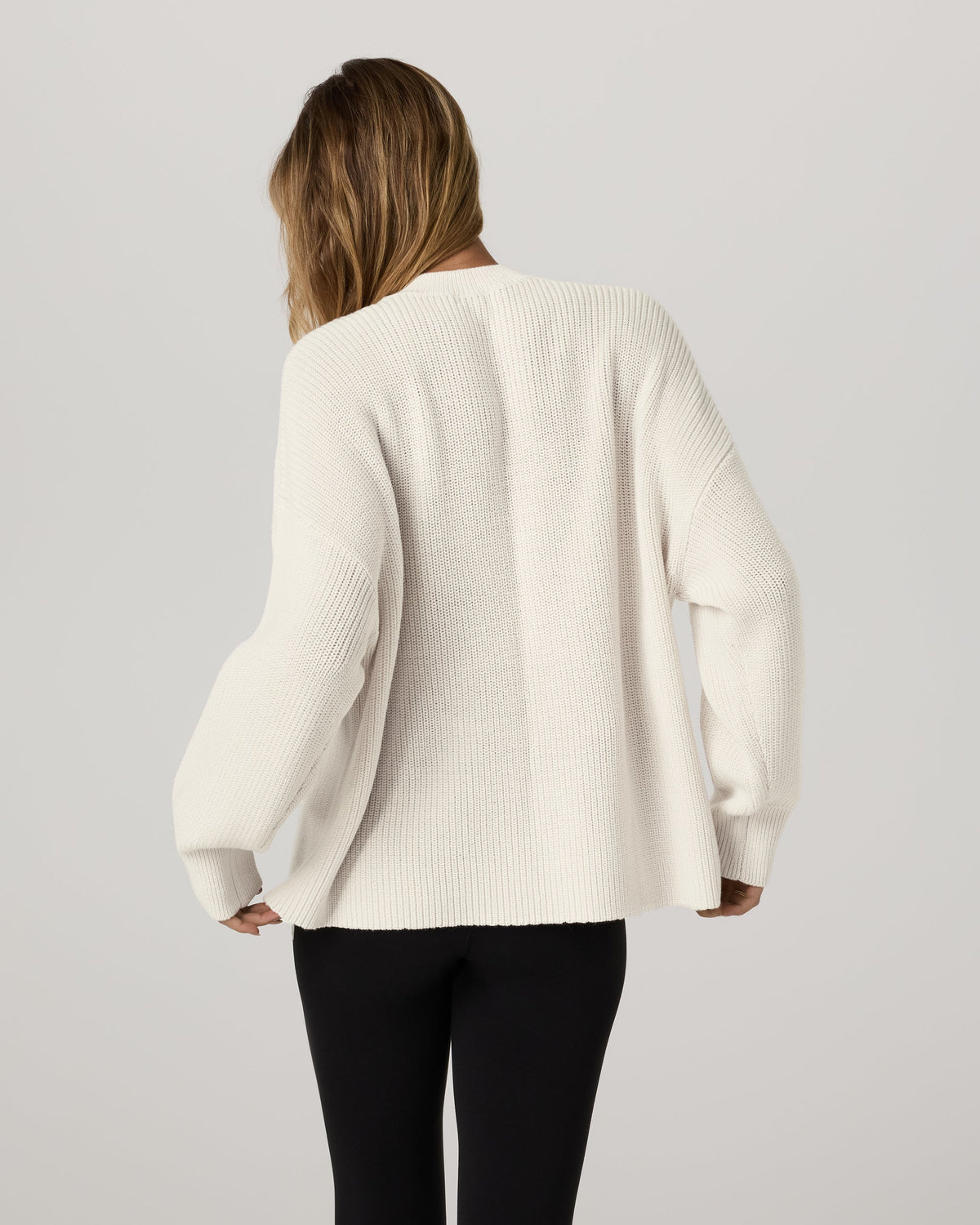Alps Classic Crew Sweater | Marshmallow