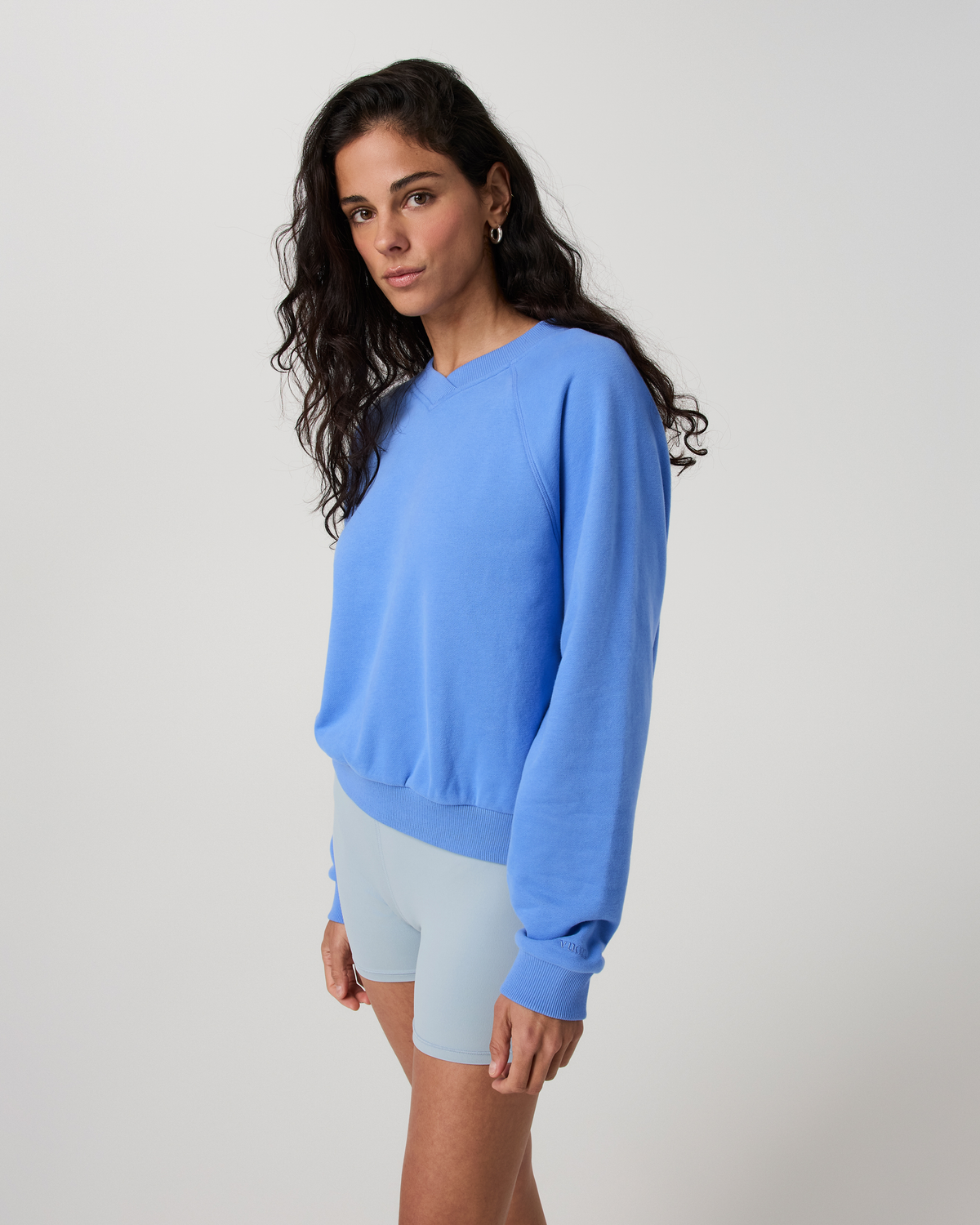 Sedona V-Neck Pullover | Riviera Blue