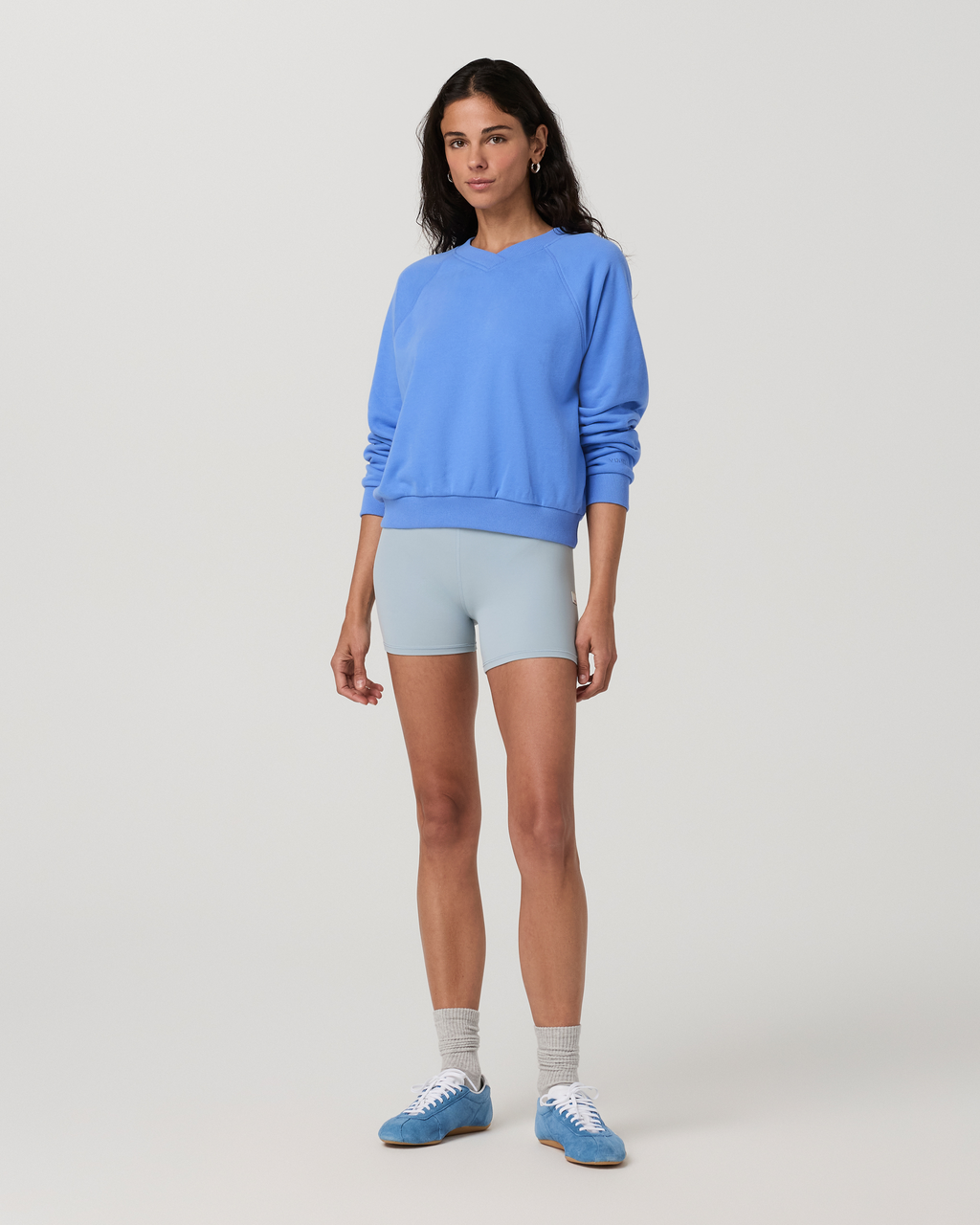 Sedona V-Neck Pullover | Riviera Blue