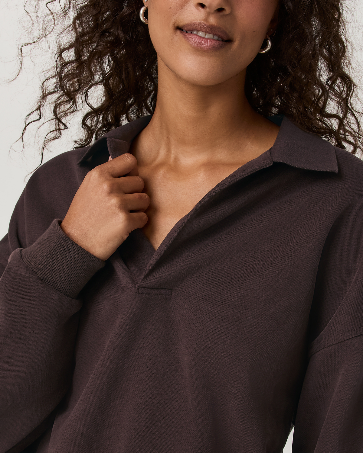 Restore Rugby Pullover | French Roast
