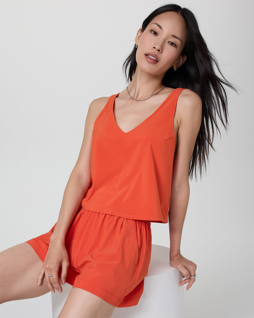 Villa Short | Bright Poppy