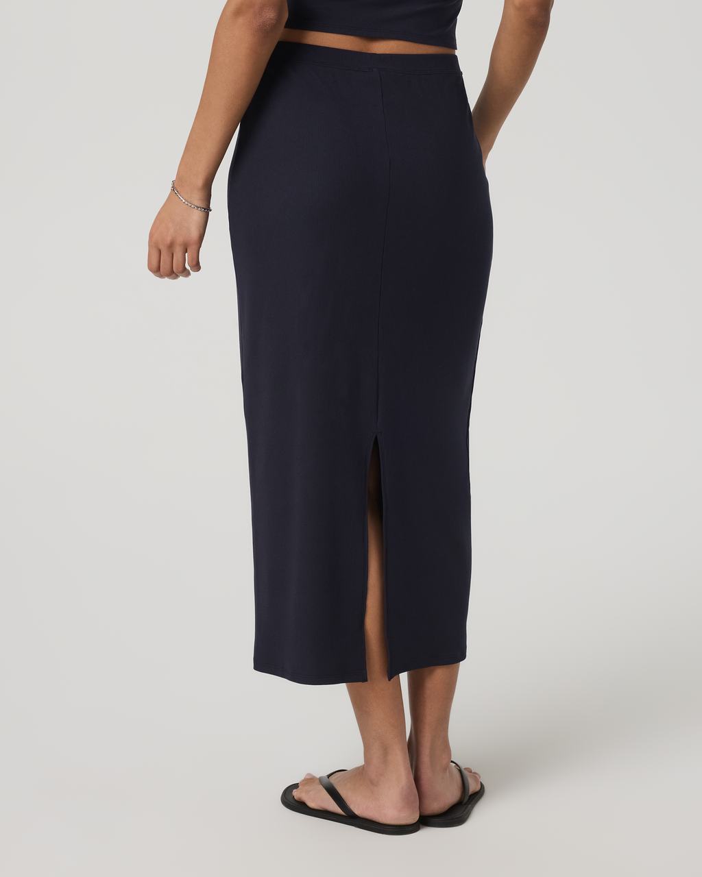 Pose Column Skirt | Black