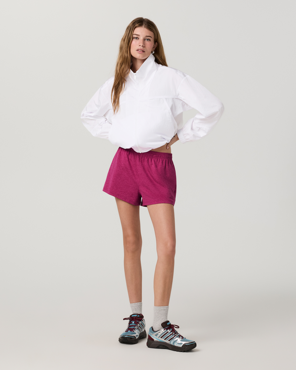 Halo Short | Dragonfruit Heather