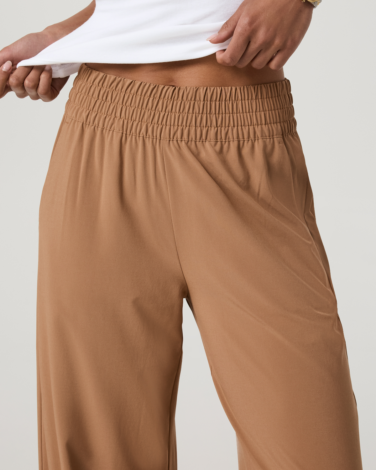 Villa Wideleg Pant | Tobacco Brown
